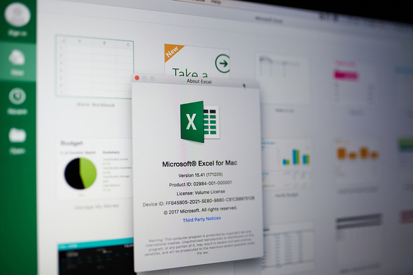 what extension excel 2016 for mac